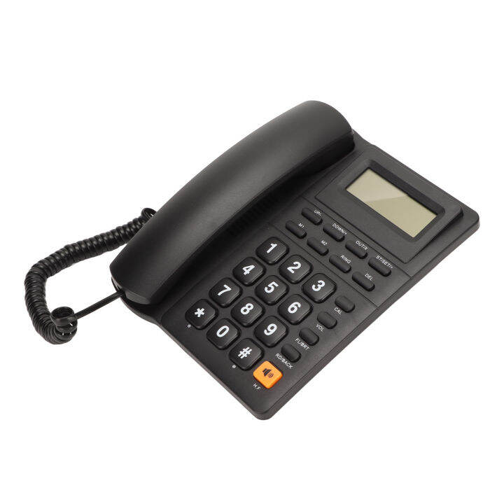Wired Landline Phone, Corded Phone Noise Reduction Speed Dialing for