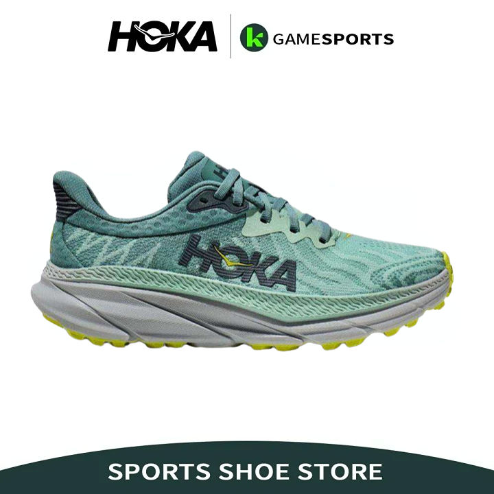 Hoka One One Challenger 7 Men's and Women's Sports Shoes Mist Green ...