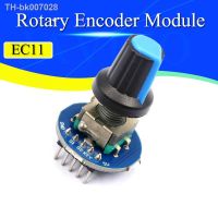 ◐✱  With Switch Rotary Encoder Module for Arduino Brick Sensor Development Round Audio Rotating Potentiometer Knob Cap EC11