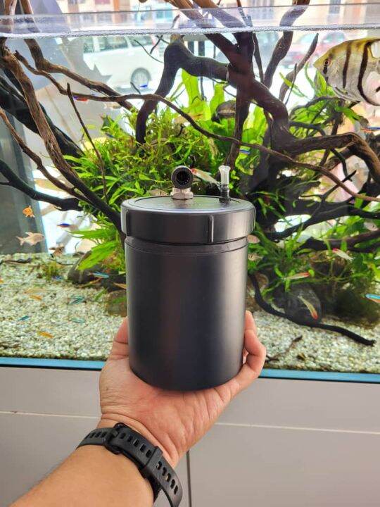 TRU PVC Canister Filter Model S/M For Mini Nano Tank/Shallow Tank