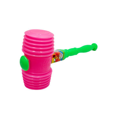 คิดอาร์ท ของเล่นค้อนพลาสติก สีชมพู สินค้าพร้อมส่ง ขนาดพอดี จับง่าย LX7802