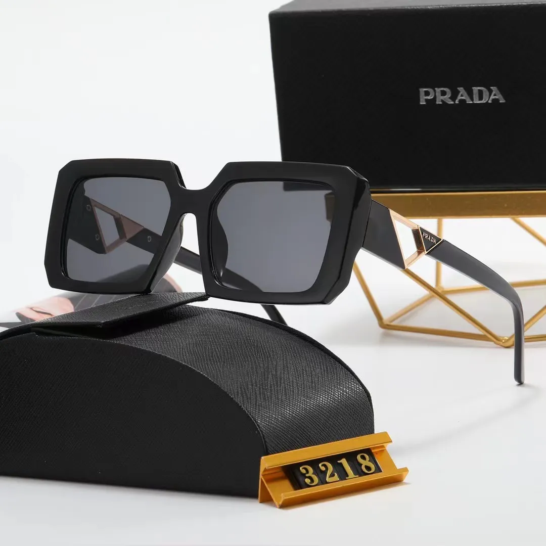 With Box】Square Frame PRADA Sunglasses for Women and Men Luxury Fashion Boy  Girl Sunglasses UV400 Sunglasses P1 | Lazada
