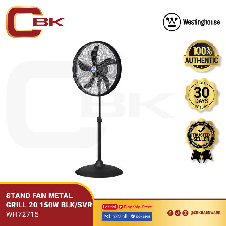 Westinghouse 20 inches blade Industrial Electric Fan Stand Fan 150