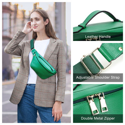 ของแท้หนังผู้หญิงกระเป๋า2022แบรนด์หรู Crossbody กระเป๋าหญิงกระเป๋าเดินทาง Fanny Pack เอวกระเป๋าแฟชั่นไหล่กระเป๋า Designer