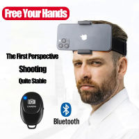 Universal Head Strap Mount Headband Holder พร้อมที่ใส่คลิปศัพท์มือถือสำหรับสมาร์ทโฟนศัพท์มือถือ Bluetooth Volg Accessories