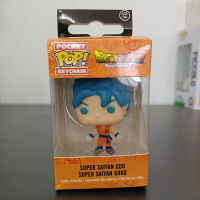 Z Blue Hair Goku Action Figure พวงกุญแจ Super Saiyan Collection ของเล่น