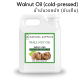 Pure Walnut Oil (cold-pressed) น้ำมันวอลนัท (บีบเย็น) บริสุทธิ์ เกรดเครื่องสำอาง ขนาด 100, 500, 1000 ml
