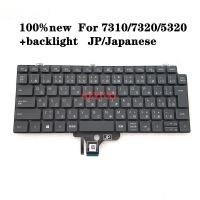 100%NEW Japanese keyboard For Dell latitude 7320 7310 2in1 5320 backlight 7YHFF 07YHFF NSK-QPBBC PK132UW1C45 Basic Keyboards