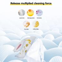 30Pcs/Set Easy Dissolve Concentrated Laundry Tablets/ Laundry Sheets/ Washing Cleaning Papers Clothing Detergent Machine Bubble Q4B4