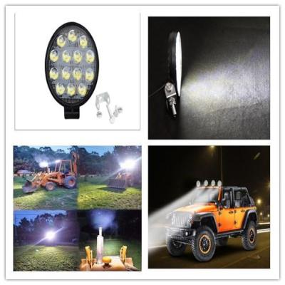 ไฟ LED ทำงาน 42W ไฟหน้ารถ 14 ไฟ LED รถสำหรับรถบรรทุก Offroad 12/24V ไฟขับกลางคืนสำหรับ SUV ไฟตัดหมอก luces