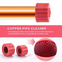 6 Pieces Copper Pipe Cleaners, Handy Sized Plumber, Tube Cleaning Brush for Copper, Copper Pipe Cleaner (3 Sizes)