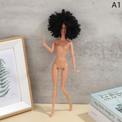 ruyifang ของเล่นตุ๊กตาแอฟริกันอเมริกันตุ๊กตาอุปกรณ์เสริมร่างกายข้อต่อแอฟริกัน Black Girl Gift
