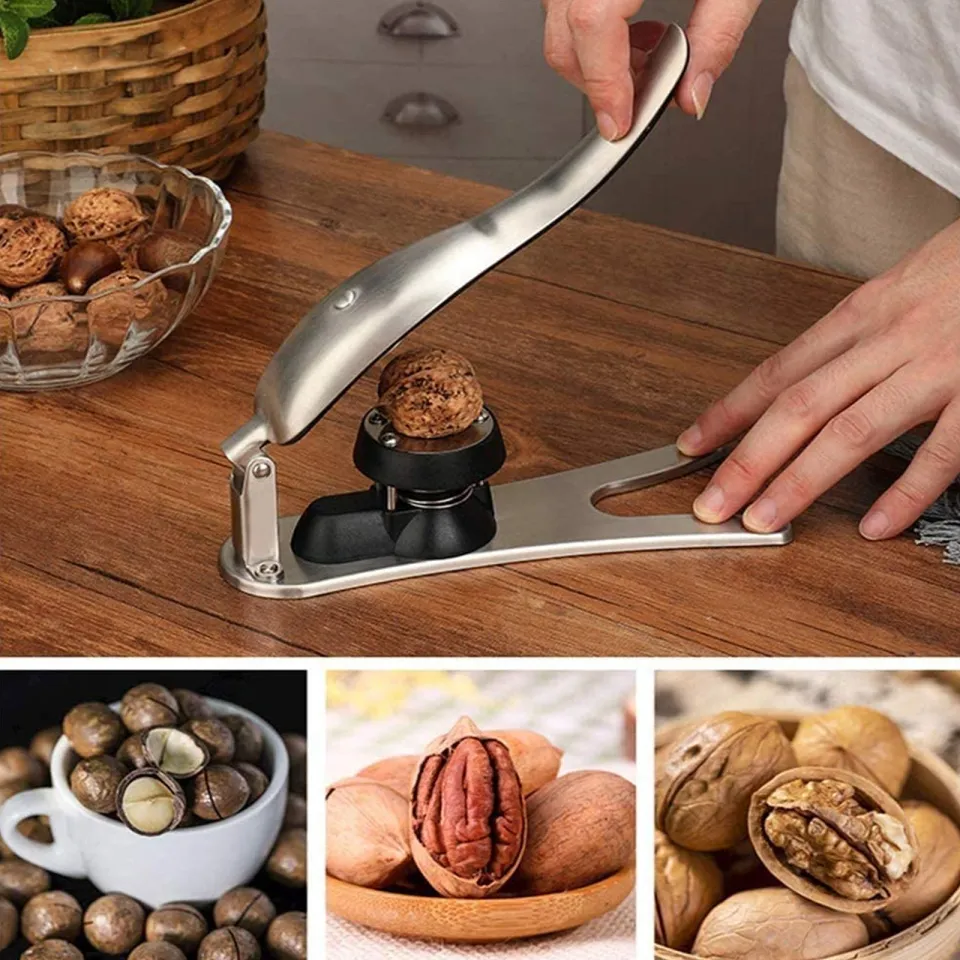 Stainless Steel Chestnut Walnut Pecan Hard Fruit Nut Opener Cutter Tools  Durable