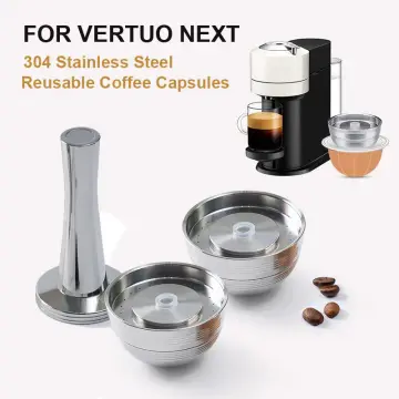 Disposable Refillable Capsules Pods Lids Aluminum Seals Stickers For  Nespresso Vertuo Next Automatic Coffee Cafe Machine Maker