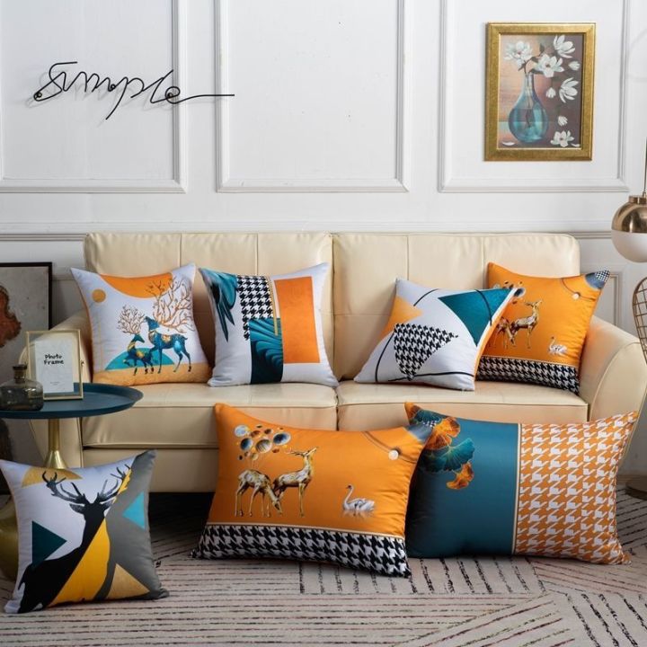 sales-nordic-style-double-sided-printing-light-luxury-sofa-office-pillowcase-without-core-cushion-model-room-villa-living