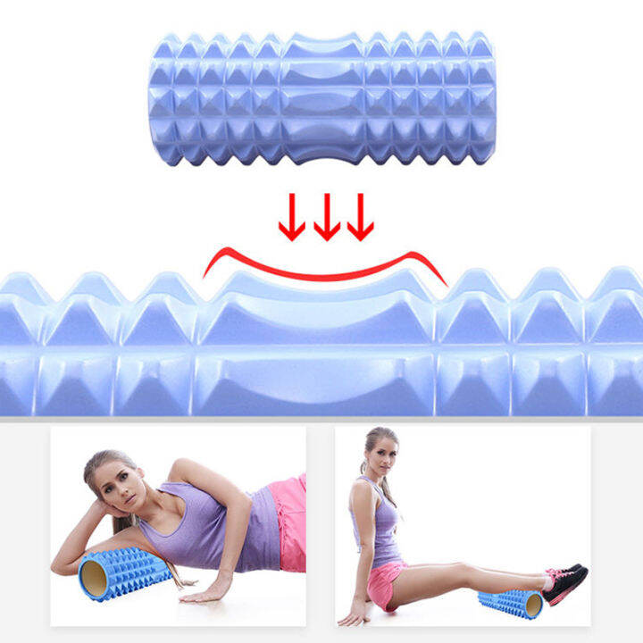 eva-โยคะคอลัมน์อุปกรณ์ออกกำลังกายพิลาทิสโฟมลูกกลิ้งบล็อกยิมนวดเสี้ยวกลวงไกจุดบำบัดการออกกำลังกาย