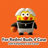 READY STOCK! For Redmi Buds 4 Case Cartoon Creative Patterns Kabi Pokeball for Redmi Buds 4 Casing Soft Earphone Case Cover