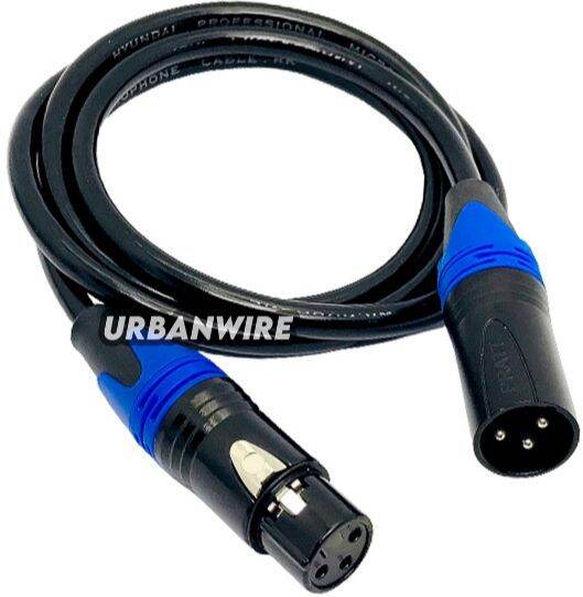 3Pin DMX Cable Male to Female XLR Mic Cable Plug for Audio Mixer