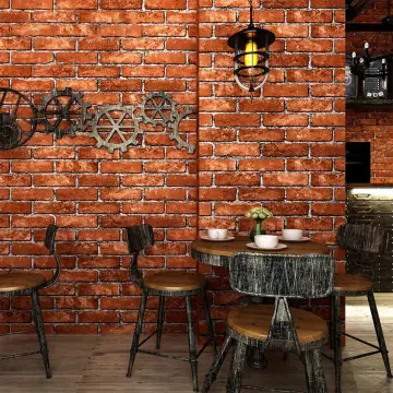 Latest PVC Brick Wallpaper price in India
