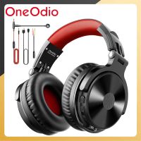 Oneodio Pro-M หูฟังไร้สายบลูทูธ5.2พร้อมไมโครโฟน110H หูฟังสเตอริโอเบสลึกพับได้สำหรับชุดหูฟังโทรศัพท์พีซี R