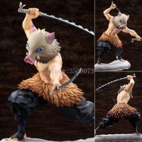 【CW】Kimetsu no Yaiba Anime Figure Hashibira Inosuke Action Figure ARTFX J Demon Slayer Kamado Tanjirou Figurine Model Doll Gift