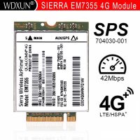 Gobi5000ปลดล็อค Sierra Wireless ใหม่เริ่มต้น Em7355 Lte/evdo /Hspa + 42Mbps การ์ดใส่โน้ตบุค4G โมดูลสำหรับ Hp Lt4111 Wwan 704030-001 Wcdma การ์ด