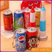 BUY HERE  ปากกาลูกลื่น ทรงน้ำอัดลม 3in1 ปากกา พวงกุญแจ หรือของสะสม  Drink pen