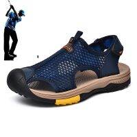 Summer Mens Golf Sandals Outdoor Leisure Golf Training Sports Shoes Mens Walking Sandals