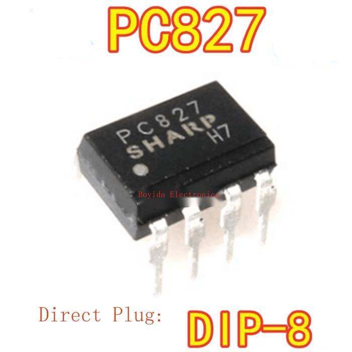 10ชิ้นใหม่เดิม-pc827ตรงเสียบ-dip-8-optocoupler-optocoupler-การประกันคุณภาพ