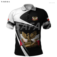 large 2023 Solid Polska skull country emerge frame 3D full print men women polo POLO shirt 1 solid short sleeve wall wear tee New polo shirt