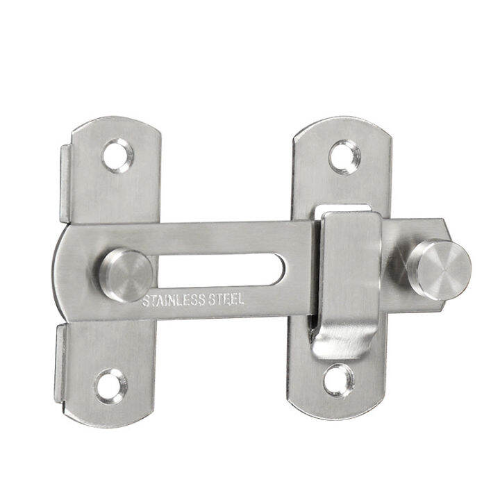 Stainless Steel Safety Hasp Door Lock for Bathroom Bedroom Door Catch
