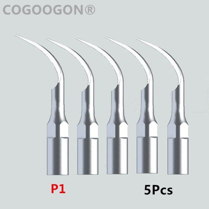 5 Piece P1 Ultrasonic Dental Scaler Tips With EMS WOODPECKER Compatible Perfect Tooth Whitening