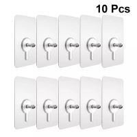 10pcs Punch Free bathroom Non Marking Screw Stickers Nail free Stickers Strong Sticky Wall Nails Picture Hook Hanging Kit