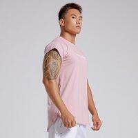 OMG summer ultra-thin cotton breathable ice silk sports t-shirt mens short-sleeved running quick-drying training fitness clothes