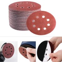 【cw】 10pcs 125mm 60 80 120 150 180 240 320 800 1000Grit Round Sanding Discs Buffing Sheet Sandpaper 8 Hole Sander Polishing 【hot】