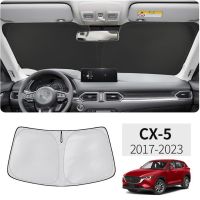 For Mazda CX-5 CX5 KF 2017-2023 Car Nano-Insulat Windshield Sunshade Front Window Sun Shade Visor Auto Interior Accessories Sunshades