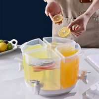 5200 Ml Cold Water Jug Household Can with Faucet Fruit Teapot Kettle Cool Water Bucket Kitchen Drinkware Kettle Pot