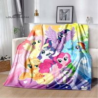 น่ารัก Pony ผ้าห่ม3D การพิมพ์การ์ตูนเตียงผ้าห่มเด็กและผู้ใหญ่ห้องนอน Living Hiasan Kamar โซฟาผ้าห่ม