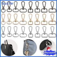 BUCHE 5pcs ฮาร์ดแวร์ DIY พวงกุญแจ แหวนแยก ตะขอ กุ้งก้ามกราม ปลอกคอ Carabiner Snap สายรัดกระเป๋า