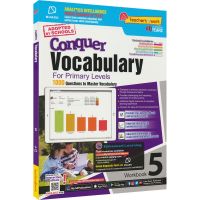 SAP conquer vocabulary 5th grade English vocabulary workbook increases the number of words 11 year old SAP Singapore conquer series English vocabulary primary school teaching aids English original imported