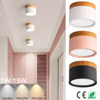 7W 15W พื้นผิวติดตั้งดาวน์ไลท์ LED 220-240V Macaroon Spot Lights โคมไฟเพดานโคมไฟตกแต่งภายในโคมไฟเพดาน *