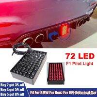 【LZ】✒❒  72 LED Brake Light For Accessories F1 Pilot Light LED Brake Lights Rear Bumper Pilot Lamp For BMW For Benz For VW Universal Cars