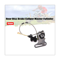 15mm Motorcycle Rear Disc Brake Assembly Caliper Cylinder for 125Cc 140Cc Scooter Dirt Pit Bike ATV Gokart Accessories