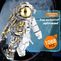 City Spaceman Astronaut Building Block Mechanical Exploring Astronaut Model Action Figures Spaceman Collections For Men Kids Toy