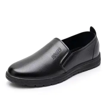 All black non sale slip shoes womens