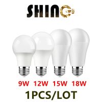 [HOT QQZIWWUJJWG 104] 1PCS โรงงาน LED หลอดไฟ9W 18W E27 AC220V 240V E27 B22ฟองหลอดไฟสำหรับห้องนั่งเล่นห้องนอนในร่ม