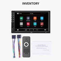 2 Din Car Multimedia Player Stereo Radio Video Audio 7inch HD Touch ScreenMP5 Player FM Receiver Bluetooth Adapter Handsfree