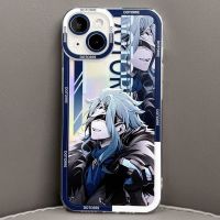 [สินค้าใหม่ในสต็อก] Genshin ผลกระทบ Dottore มุมตาเลเซอร์กรณีโทรศัพท์สำหรับ IPhone 11 12 13 14 Pro Max 8 7บวกมินิ Xs Xr X Se 2022ฝาครอบ