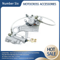 รถจักรยานยนต์ด้านหลังเบรค Caliper Master Cylinder ปั๊มน้ำมันท่อสำหรับ Honda CR125R CR250R CRF250R CRF450R CR CRF 125 RX 2002-2019