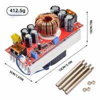 1800W 40A 1500W 30A 1200W 20A DC-DC Boost Converter Step Up Module 10-60V to 12-90V Adjustable Voltage Charge Power Supply